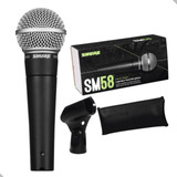 Microfone Com Fio Shure Sm58-lc