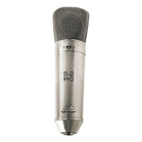 Microfone Condensador Profissional Behringer B2 Pro Estudio