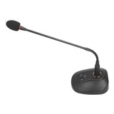 Microfone Flexível Com Fio Gooseneck Desktop Conference