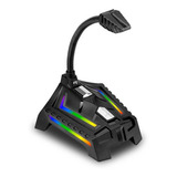 Microfone Gamer ELG Ogon Usb Us Hgon Cor Preto