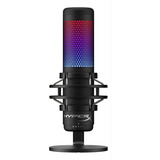 Microfone Gamer Hyperx Quadcast S Podcast Pc Ps4 Mac Preto