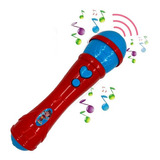 Microfone Infantil Brinquedo Musical Som E Voz Promoção