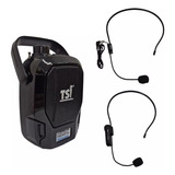 Microfone Kit Professor Supervoz Tsi Sv18 Bluetooth Mp3 Fm