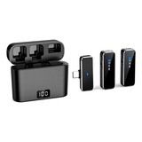 Microfone Lapela Duplo Lightning Para iPhone Profissional