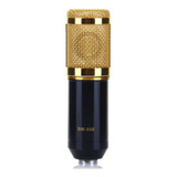 Microfone Oem Bm-800 Condensador Cardioide Cor Preto/dourado