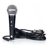 Microfone Sm58 Profissional Igrejas Palestra Cabo 10mt