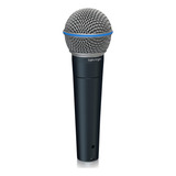 Microfone Supercardióide Dinâmico Behringer Ba-85a Cor Azul