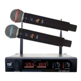 Microfone Tsi 1200 Profissional Mult Frequências 96 Canais 