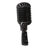 Microfone Vocal Dinâmico Retrô Clássico Profissional Swing M
