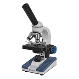 Microscópio Biológico Monocular 1000x Di-136m+ Movimento Xy Cor Branco 110v/220v