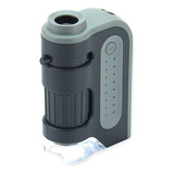 Microscópio De Bolso Microbriteplus C/led, 60x-120x Cor Cinza