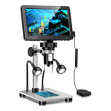 Microscópio Digital 1200x Lcd 7 1080p Manutenção Eletrônica