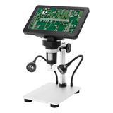 Microscópio Digital Tela 7 Polegad Zoom 1000x Faz Foto Video