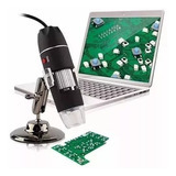 Microscópio Digital Usb Zoom 1600x Adaptaor Tipo C / Usb 