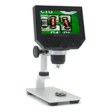 Microscópio Lcd 4.3 Full Hd 1080p Digital Portátil 1x À 600x Cor Preto 110v/220v