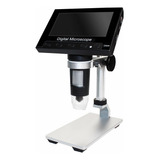 Microscópio Vedo Vd4008 Lcd 4.3 Full Hd 1080p Digital Portátil 1000x 2.0 Cor Preto