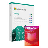 Microsoft 365 Family + Mcafee Premium Familia Envio Digital