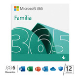 Microsoft Office 365 Family 12 Meses Físico