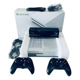 Microsoft Xbox One S 500gb Standard + Sensor Kinect + Fonte Cabos + 2 Controles Originais