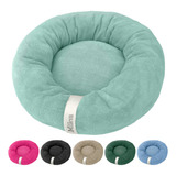 Mileva Store Cama De Gato Caminha Nuvem Ninho Pet Soft Redonda 50x50cm Cor Verde Menta