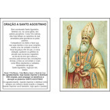 Milheiro Santinho Santo Agostinho Oração Promessa 2000 Peças