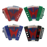 Mini Acordeon / Sanfona Infantil 3 Baixos - Brinquedo