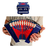 Mini Acordeon Infantil Sanfona Gaita Brinquedo Educativo