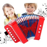 Mini Acordeon Sanfona Infantil Novo