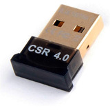 Mini Adaptador Bluetooth V4.0 Usb Csr Dongle Csr 4.0