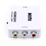 Mini Adaptador Conversor De Hdmi Para Rca Video Composto Av