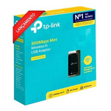 Mini Adaptador Usb Wifi N 300mbps 2.4ghz Tp-link Tl-wn823n