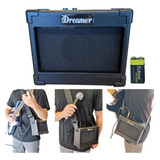 Mini Amplificador E Alto Falante Portátil 5w Guitarra Violão