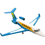 Mini Avião Jatinho Executivo Aeroporto Miniatura Brinquedo Personagem N/a