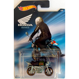 Mini Bicicleta Hot Wheels Honda Monkey Z50 Chrome Com Assent