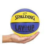 Mini Bola De Basquete Spalding Lay Up - Borracha