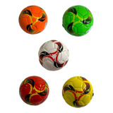 Mini Bola De Futebol Infantil Estampada Colorida 14 Cm N° 2 Cor Sortida
