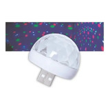 Mini Bola Esfera Disco Led Rgb Audioritmica Usb Otg Celular