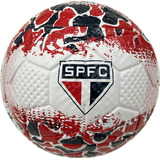 Mini Bola São Paulo Licenciada Futebol Magia Cor Branco/vermelho