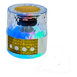 Mini Caixa De Som Bluetooth S-18 Tws Led Luminária Rgb 5v