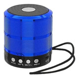 Mini Caixinha Som Bluetooth Portátil Usb Micro Sd Rádio Fm