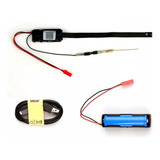 Mini Câmera Escondida Espia Hd Ip Wifi Cctv Celular +bateria