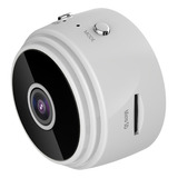 Mini Câmera Espiã Wi-fi C/ Bateria Interna Hd 1080p Sem Fio Cor Branco