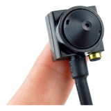 Mini Camera Pinhole Ahd 1.3mp 960p Ahd Cor Preto