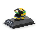Mini Capacete Ayrton Senna 1991 Word Champion 1:8 Minichamps