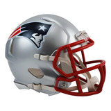 Mini Capacete Decorativo Riddell Speed New England Patriots