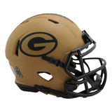 Mini Capacete Nfl Green Bay Packers Salute 2023 Helmet