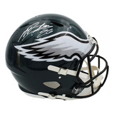 Mini Capacete Nfl Philadelphia Eagles Assinado Miles Sanders