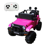 Mini Carro Elétrico Jeep Importway Bw028rs- Rosa