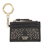 Mini Carteira Victorias Secret Studded Card Case Coração Bk
