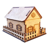 Mini Casinha Em Mdf Casinha Em Madeira Para Pintura Maquete